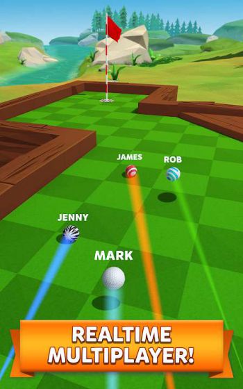 Golf Battle [Mod] – Số lượt bắn tiếp cận lỗ