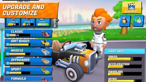 Boom Karts – Multiplayer Kart Racing [Mod] – Mở Khóa