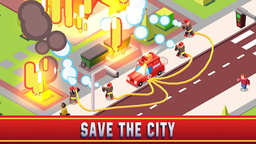 Idle Firefighter Empire Tycoon [Mod] – Vô Hạn Tiền